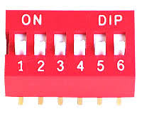 6 Position DIP Switch Technical Data